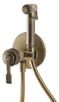 SAPHO Bidecka mješalica za zidnu ugradnju sa Stop tušem, bronca - VERSI SAPHO