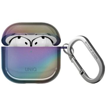 slomart Etui UNIQ Iridescia za AirPods 4 Hang Case - holo višebojni