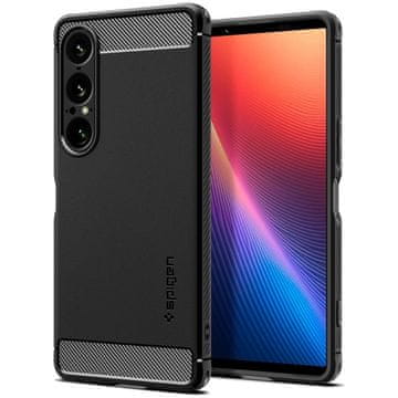 slomart Etui Spigen Rugged Armor za Sony Xperia 1 VII - crna mat