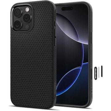 slomart Spigen Liquid Air MagSafe maska za iPhone 16 Pro Max - mat crna