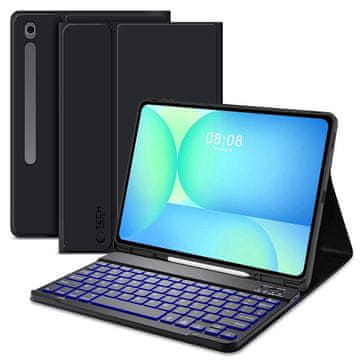 slomart Kućište Tech-Protect SC Pen + Keyboard za Samsung Galaxy Tab S10 FE+ 13.1 X620 / X626B - crno