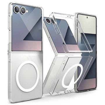 slomart Etui Ringke Slim Magnetic MagSafe za Samsung Galaxy Z Flip 7 - prozirno