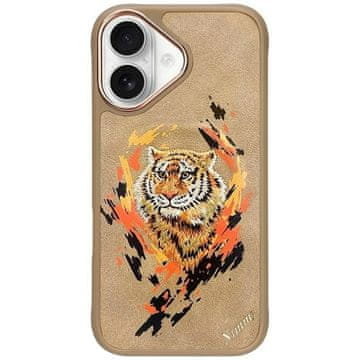 slomart Etui Nimmy Tiger MagSafe za iPhone 16 - smeđa