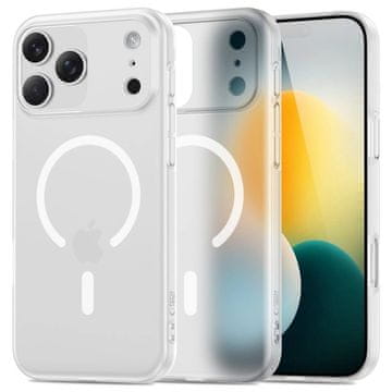 slomart Ovitak Tech-Protect MagSlim MagSafe za iPhone 17 Pro - mat bijela