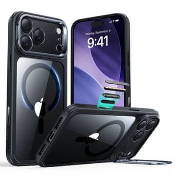 slomart Etui ESR Classic Hybrid Kickstand MagSafe za iPhone 17 Pro Max - prozirno-crni