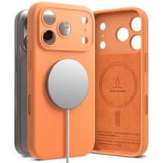 slomart Etui Ringke Silicone Magnetic MagSafe za iPhone 17 Pro - narančasta