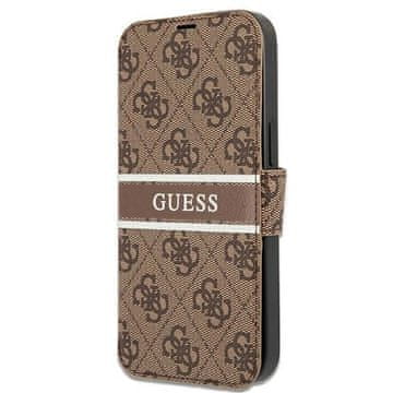 slomart Guess GUBKP13L4GDBR iPhone 13 Pro / 13 6,1" smeđa/smeđa maska 4G Stripe