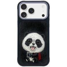 slomart Ovitek Nimmy Big Eyed Pet 2.0 Panda za iPhone 17 Pro - crn