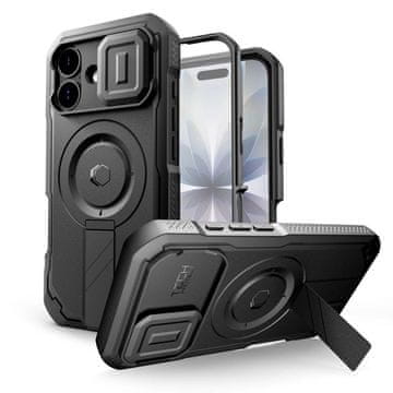 slomart Kućište Tech-Protect Kevlar MagSafe za iPhone 17 - crno