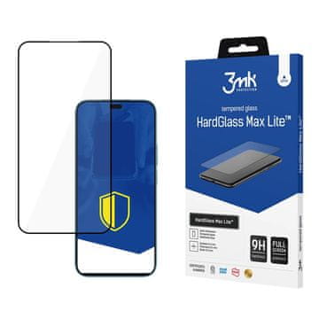 slomart Kaljeno staklo 3mk HardGlass Max Lite Black za Honor 200 Lite