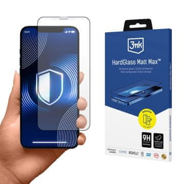 slomart Matirano kaljeno staklo 3mk HardGlass Matt Max za Apple iPhone X/XS/11 Pro
