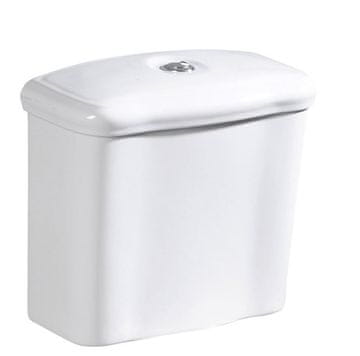 KERASAN Retro Keramički Spremnik za WC Kombi, Bijela, KERASAN