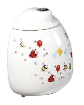 Creavit Dječji WC Spremnik Creavit KID Dekorativna Keramika, Bijela