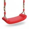 Vrtna ljuljačka za djecu ZOYA daska ljuljačka za igralište do 100kg crvena
