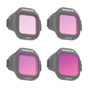 Sunnylife Set od 4 Sunnylife ND8 + ND16 + ND32 + ND64 filtera za MINI 5 Pro
