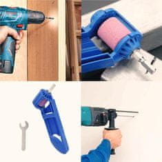 Netscroll ijamantni oštrač svrdla za brzo oštrenje spiralnih svrdla, za bušilice 2000–3500 o/min, DiamondBruss