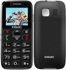 Evolveo Mobilni telefon EasyPhone Black