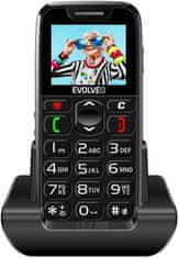 Evolveo Mobilni telefon EasyPhone Black