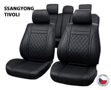 Autopotahy Perfetto VL SsangYong Tivoli crna