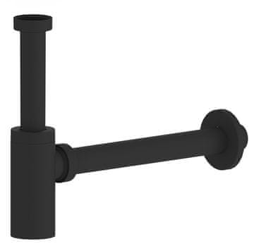 SAPHO Sifon za umivaonik KING 5/4", otpad 32 mm, ABS/Crna mat završna obrada