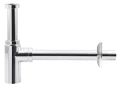 AQUALINE Kromirani umivaonički sifon 5/4", otpad 32mm, AQUALINE