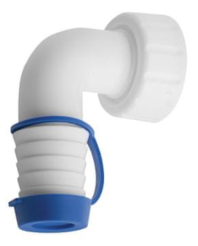 Bruckner Koljeno Zidnog Sifona za Perilicu, Bijelo, Bruckner