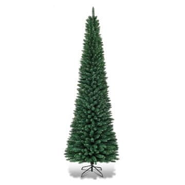 Northix Božićno drvce u obliku olovke 270 cm s metalnim postoljem