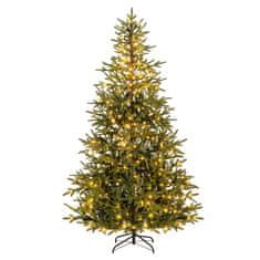 Northix Božićno drvce 210 cm s 300 višebojnih LED
