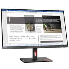 Lenovo Monitor ThinkVision S27i-30 27" / WLED / IPS / 100Hz / 4ms (crni)