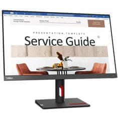 Lenovo Monitor ThinkVision S24i-30 23,8" / WLED / IPS / 100Hz / 4ms (crni)