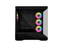 Lian Li Vector V100 kućište za računalo, Midi-Tower, kaljeno staklo, crno (G99.V100RX.00)