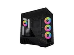 Lian Li Vector V100 kućište za računalo, Midi-Tower, kaljeno staklo, crno (G99.V100RX.00)