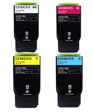 Set Xerox 006R04368, 006R04369, 006R04370, 006R04371 / C310, C315 kompatibilni toneri PREMIUM - XL BK, C, Y, M