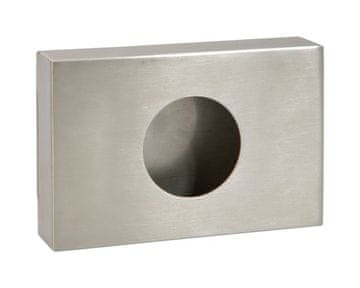 SAPHO Dozator higijenskih vrećica, mat nehrđajući čelik, dimenzije 100x140x25mm
