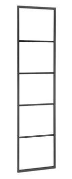 SAPHO SKA Crni Mat Čelični Višekratni Držač Ručnika za Naslanjanje 420x1700x20mm