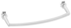 AQUALINE Držač ručnika za radijator 43cm, bijeli, čelik