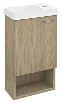 SAPHO Kupaonska Stalak LATUS XI 30cm, Jilm Bardini Dekor, Zidna Montaža