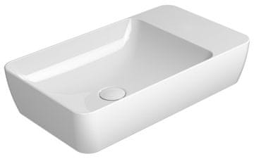 Gsi Ugradbeni Umivaonik MODO 60x35cm, ExtraGlaze Antibakterijska Keramika, Bez Otvora