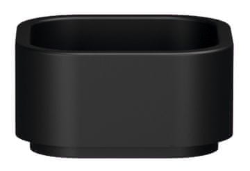 KERASAN Matirano crno keramičko umivaonik HAKO 30x30 cm za ploču