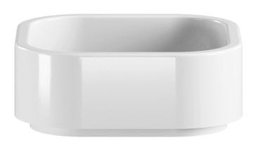 KERASAN Bijeli keramički umivaonik za ploču 40x40 cm - HAKO