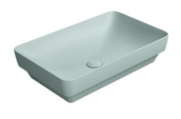 Gsi PURA keramički umivaonik za ploču 60x38cm, mat sivi ton