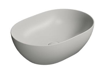 Gsi PURA keramički sudoper za ploču, 50x35cm, mat siva