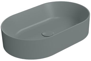 Gsi GSI KUBE X Ovni Umivaonik za Stol, 60x37cm, Mat Agava