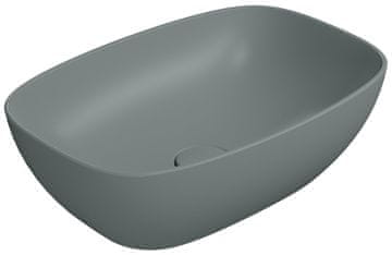 Gsi Elegantno Keramičko Umyvalnik NUBES 50x35cm, Mat Agava