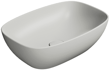 Gsi GSI NUBES COLOR Keramički Umyvalo, Cenere Mat 50x35cm