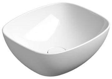 Gsi NUBES GSI Keramički Umivaonik 40x35 ExtraGlaze Bijela