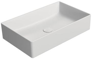 Gsi GSI KUBE X Umivaonik na ploču 60x37cm Bijela Mat