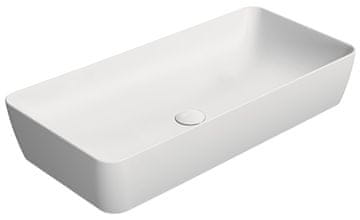Gsi GSI NUBES Keramički Umivaonik Na Ploču 80x40cm Bijela Mat