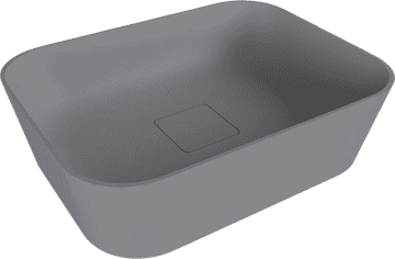 POLYSAN POLYSAN UNITY CONCEPT umivaonik na ploči, lijevani mramor, siva mat, 50x36cm