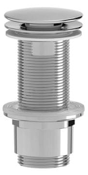 SAPHO Kromirani Nezatvoreni Odvodni Set za Umivaonik 5/4”, Velika Čep, 10-80mm, ABS/Chrome